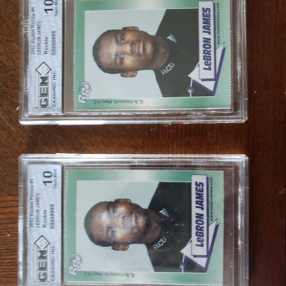 Lebron james rookie card